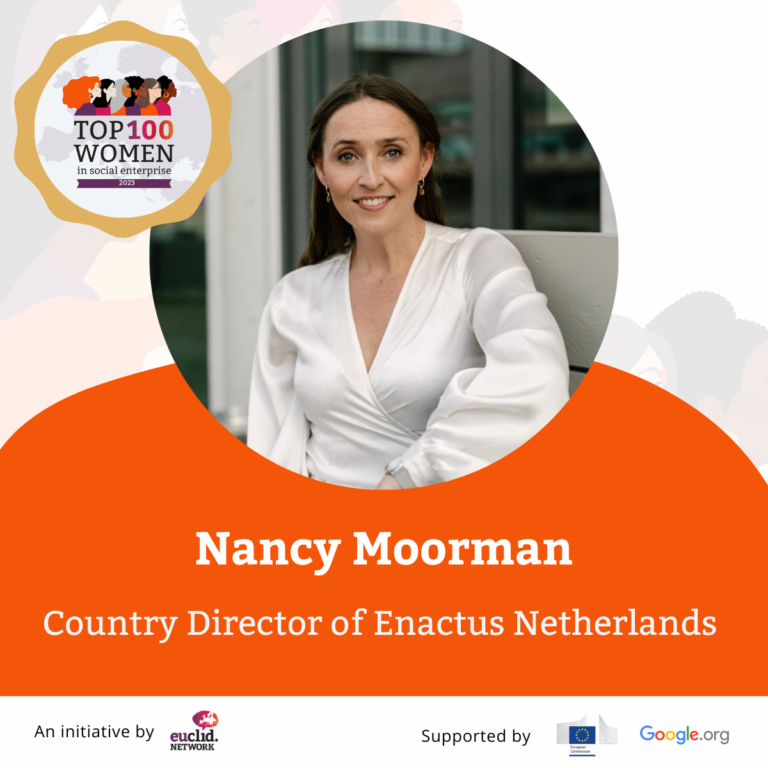 Enactus Netherlands Country Director Nancy Moorman